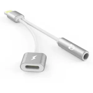 adaptador de auricular y carga iphone luo