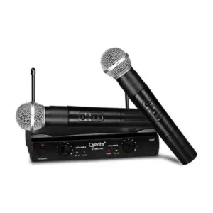 micrÓfono quanta quanta qtmic103 wireless bivolt negro