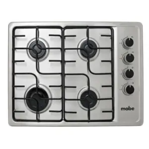 anafe a gas empotrable 60cm mabe edcmg6044sc